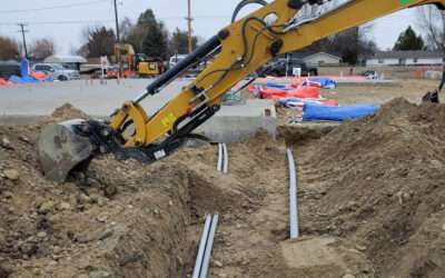 Utilities excavation company in Boise project photo