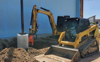 Excavation site work company in Boise project photo